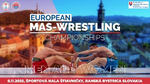 Открытый Чемпионат Европы по мас-рестлингу среди мужчин и женщин - 2025