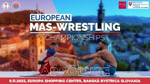 Открытый Чемпионат Европы по мас-рестлингу в абсолютной весовой категории среди мужчин и женщин - 2025
