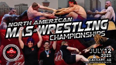 2025 North American Open Mas-Wrestling Championships among men and women