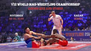 VIII World Mas-wrestling Championship among men and women (absolute weight category)