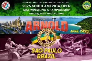 2026 South American Open Mas-wrestling Championship among men and women
