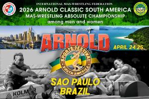 2026 Arnold Classic South American Mas-wrestling Absolute Championship among men and women