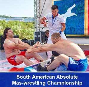 2024 South American Mas-wrestling Championship  among men and women in the absolute weight category 