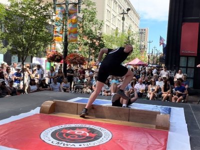 100% success of Calgary Mas-wrestling Tournament