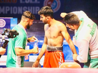 Muhammad Saad became a national hero in Pakistan for his outstanding results in Yakut mas-wrestling