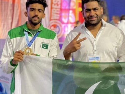 Muhammad Saad became a national hero in Pakistan for his outstanding results in Yakut mas-wrestling