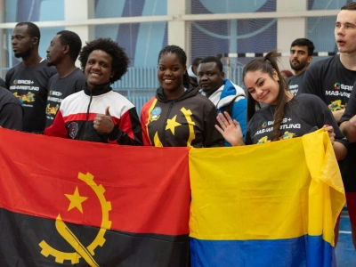 Leticia Chioca: "My dream is to found the Angolan Mas-Wrestling Association"