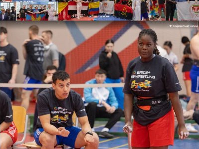 Leticia Chioca: "My dream is to found the Angolan Mas-Wrestling Association"