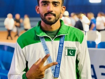 Muhammad Saad became a national hero in Pakistan for his outstanding results in Yakut mas-wrestling