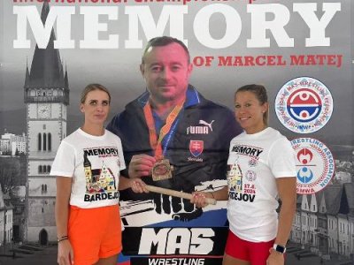 Mas-wrestlers from different countries arrived in Bardejov to honor the memory of Marcel Matej