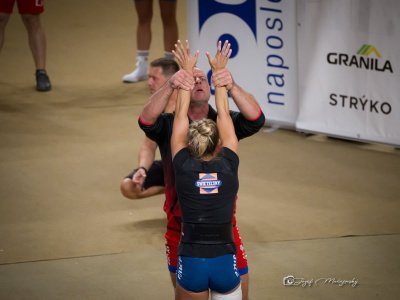 Anthems of Kyrgyzstan, Russia and Slovakia played in honor of the winners in Bardejov