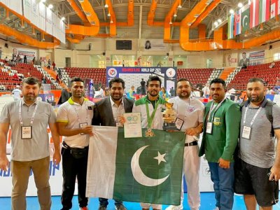 Muhammad Saad became a national hero in Pakistan for his outstanding results in Yakut mas-wrestling