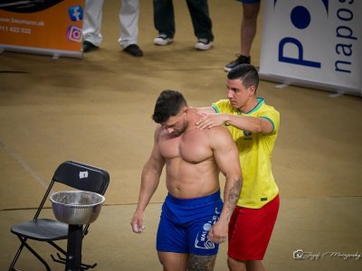 Anthems of Kyrgyzstan, Russia and Slovakia played in honor of the winners in Bardejov